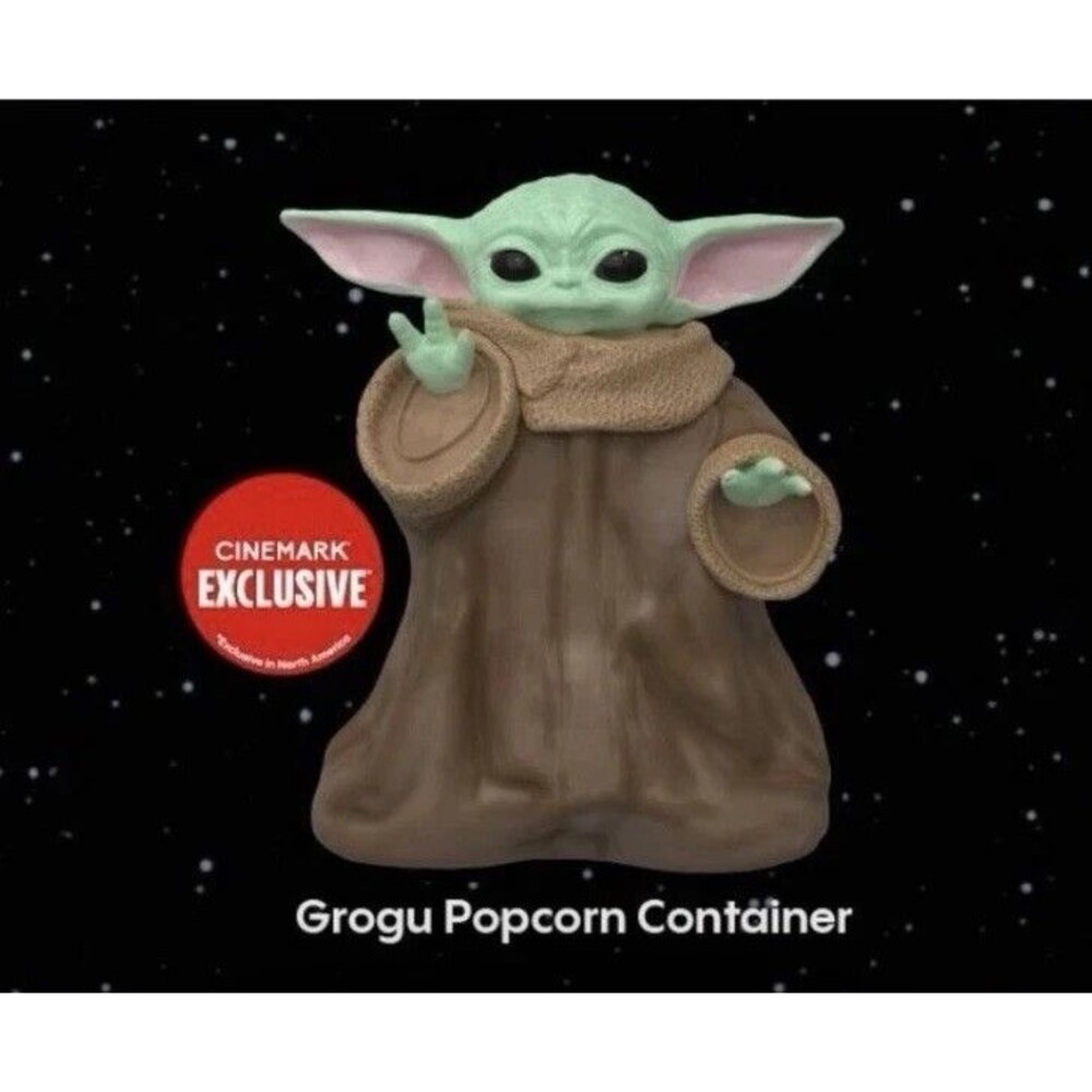 Star Wars The Mandalorian & Grogu CINEMARK EXCLUSIVE Grogu Popcorn Bucket/Statue